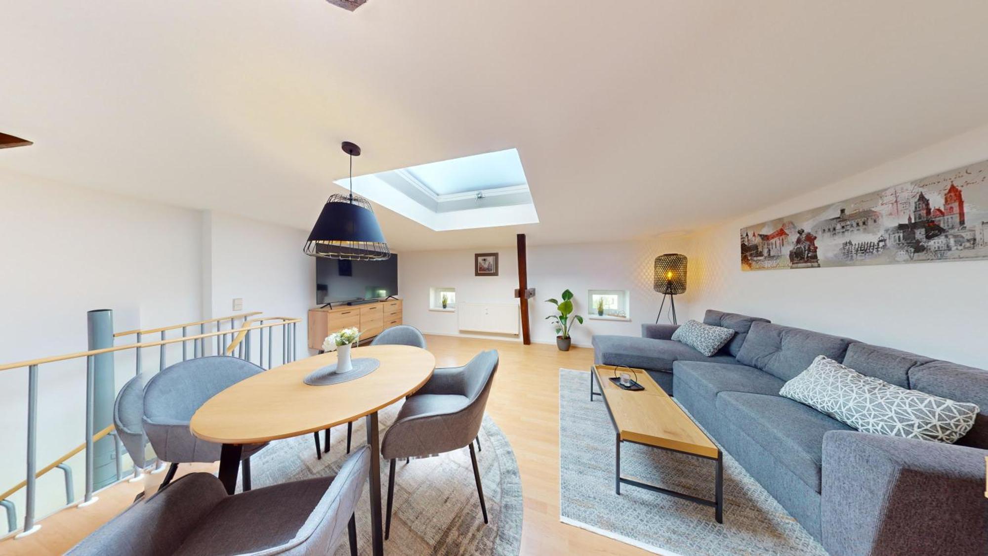 Sweethome - Luxus Apartment Auf 2 Etagen マクデブルク エクステリア 写真