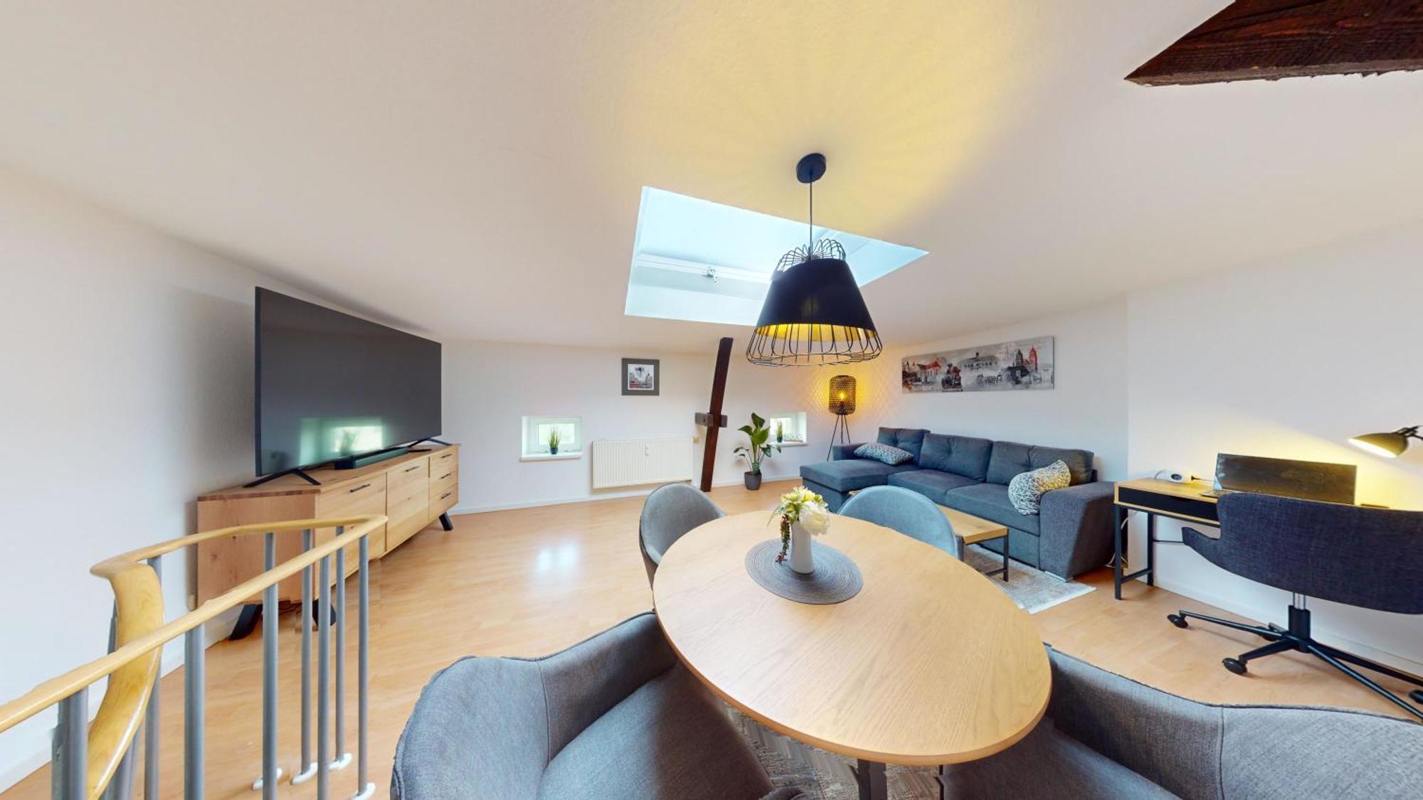 Sweethome - Luxus Apartment Auf 2 Etagen マクデブルク エクステリア 写真