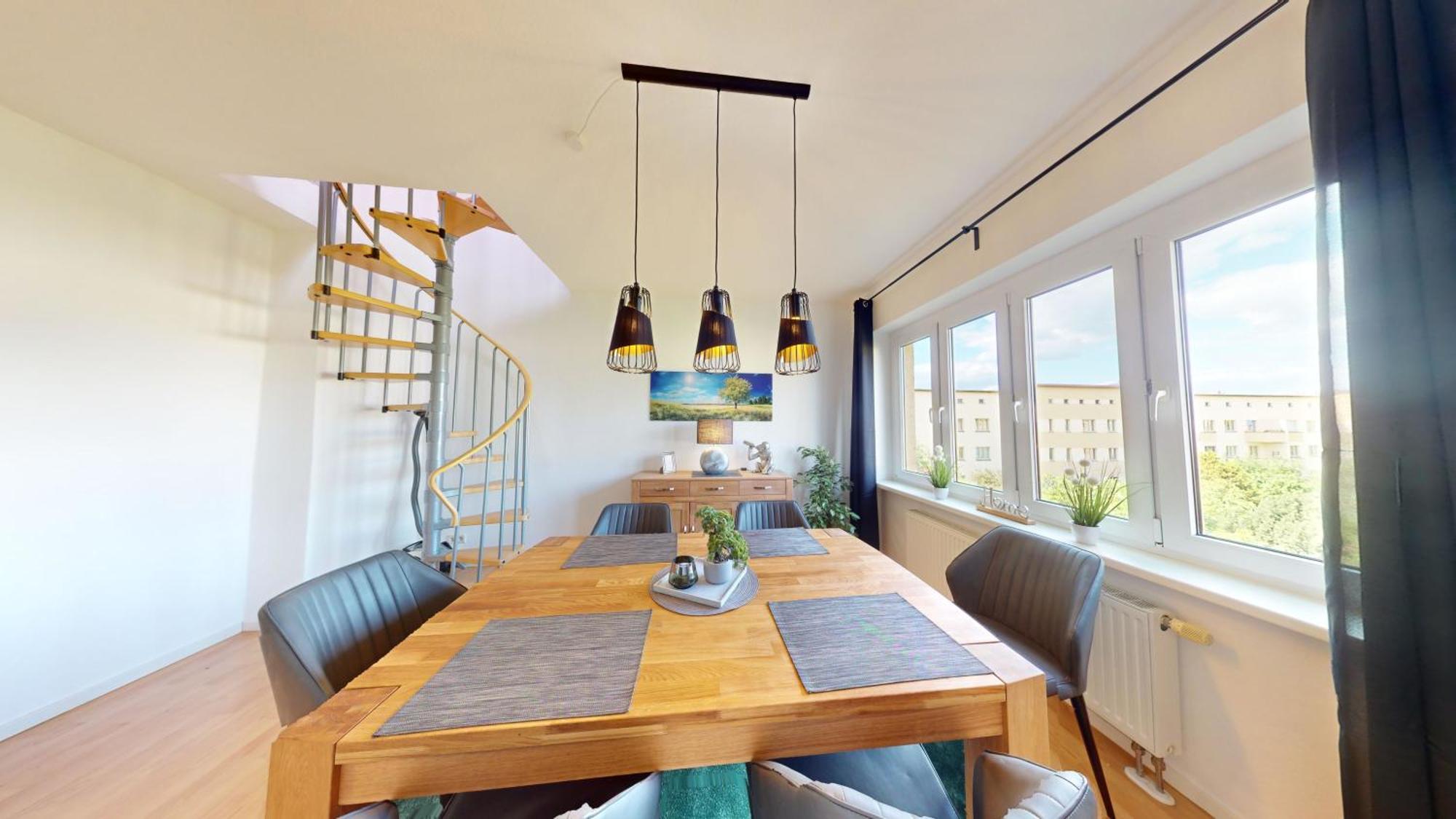 Sweethome - Luxus Apartment Auf 2 Etagen マクデブルク エクステリア 写真