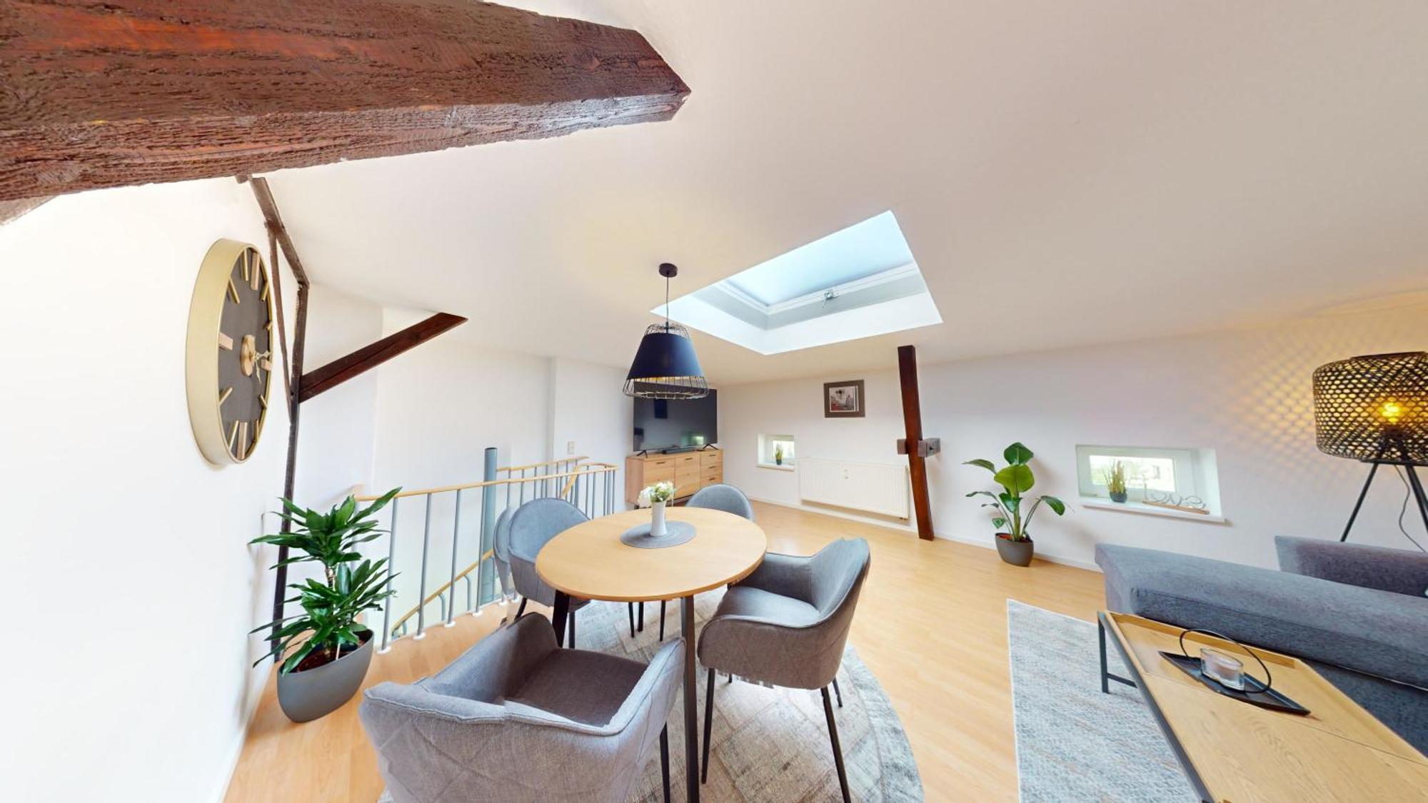 Sweethome - Luxus Apartment Auf 2 Etagen マクデブルク エクステリア 写真